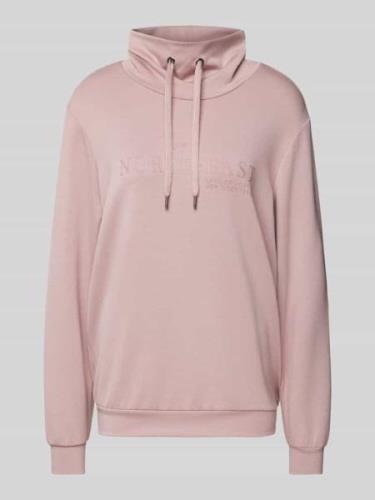 Soyaconcept Sweatshirt mit Stehkragen Modell 'Banu' in Rose, Größe S