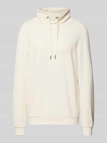 Soyaconcept Sweatshirt mit Stehkragen Modell 'Banu' in Offwhite, Größe...