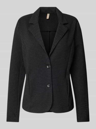 Soyaconcept Blazer mit Eingrifftaschen Modell 'Isobel' in Black, Größe...