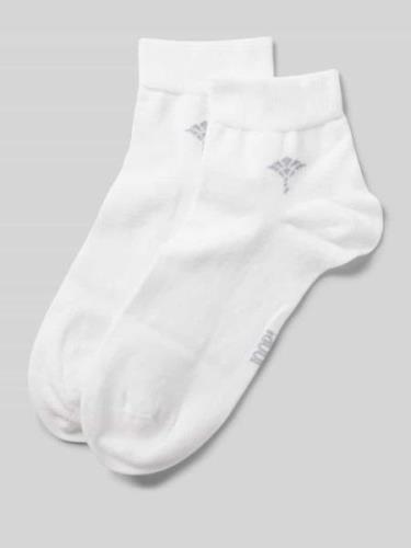 JOOP! Collection Socken mit Label-Stitching in Weiss, Größe 35-38