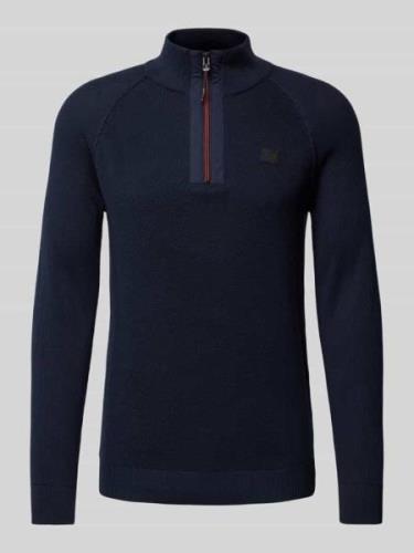 s.Oliver RED LABEL Regular Fit Strickpullover aus reiner Baumwolle mit...