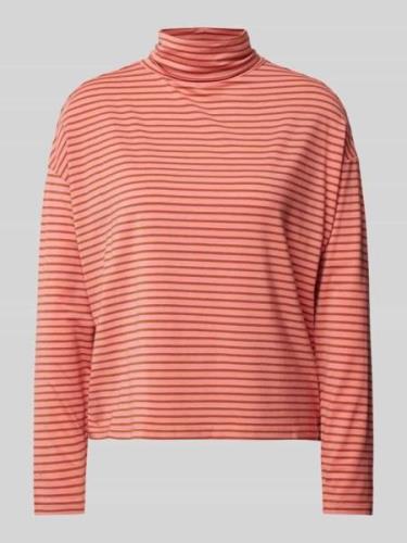 s.Oliver RED LABEL Langarmshirt mit Rollkragen in Rose, Größe 36