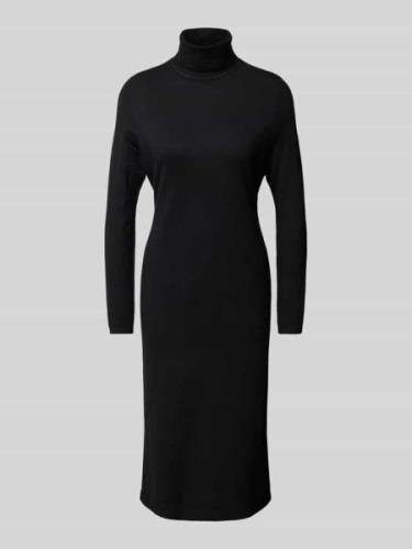 s.Oliver RED LABEL Slim Fit Strickkleid mit Rollkragen im Viskosemix i...