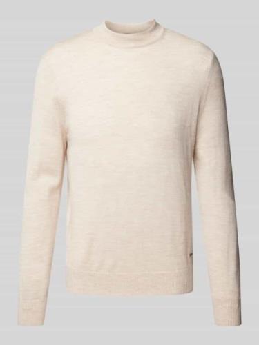 JOOP! Collection Strickpullover aus Schurwolle mit Stehkragen Modell '...