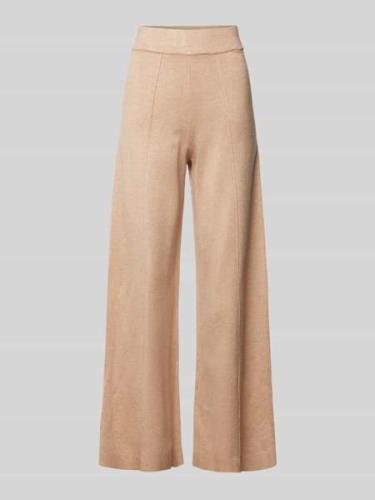 s.Oliver RED LABEL Regular Fit Strickhose aus Viskose-Mix in Camel, Gr...