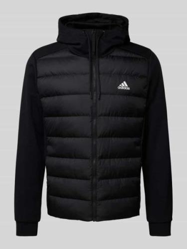 ADIDAS SPORTSWEAR Steppjacke mit Label-Print in Black, Größe L