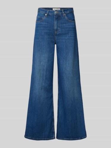 MARC O POLO High Rise Jeans aus Baumwoll-Mix mit ausgestelltem Bein in...