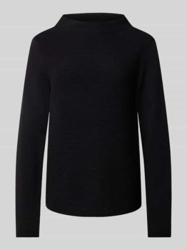 MARC O POLO Slim Fit Strickpullover aus hochwertiger Baumwolle mit fei...