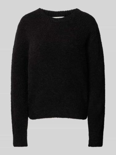 MARC O POLO Regular Fit Bouclé-Pullover aus Schurwolle-Alpakawolle-Mix...