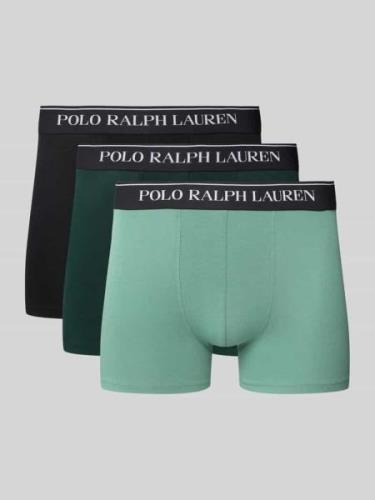 Polo Ralph Lauren Underwear Trunks mit Label-Bund im 3er-Pack in Dunke...