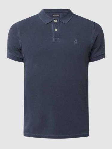 MARC O POLO Poloshirt aus Baumwolle in Marine, Größe L