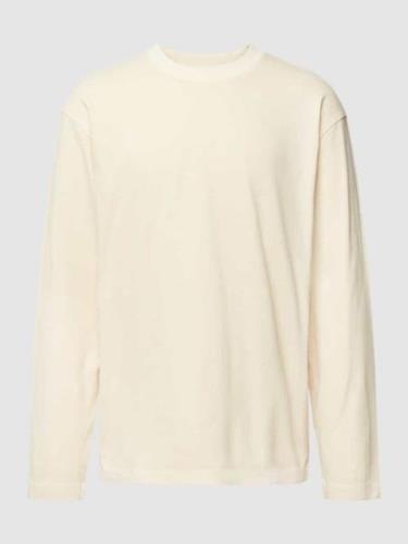 MARC O POLO Sweatshirt aus Bio-Baumwolle in Offwhite, Größe S