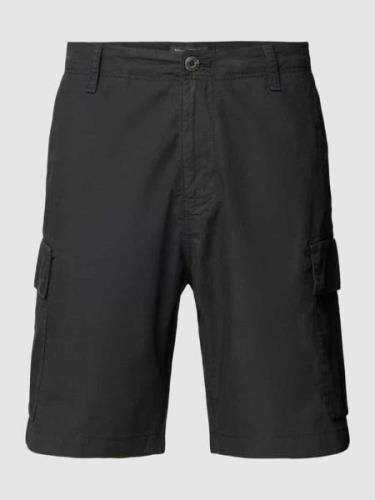 MARC O POLO Cargoshorts mit Eingrifftaschen Modell 'Eksjö' in Black, G...