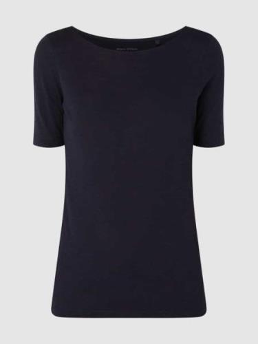 MARC O POLO T-Shirt aus Slub Jersey in Marine, Größe L