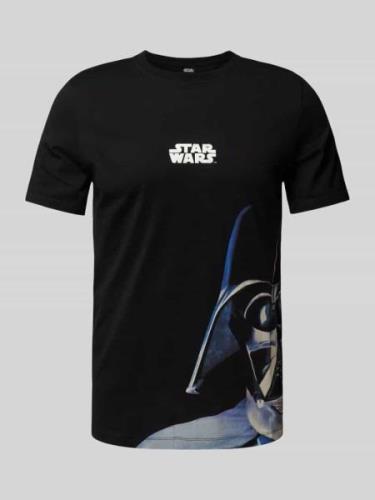 s.Oliver RED LABEL Regular Fit T-Shirt aus Baumwolle mit Starwars®-Pri...