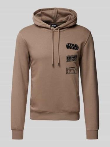 s.Oliver RED LABEL Regular Fit Hoodie mit Starwars®-Artwork in Hellbra...