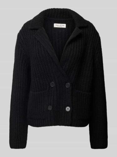 MARC O POLO Relaxed Fit Hybrid-Cardigan aus weichem Schurwoll-Mix in M...