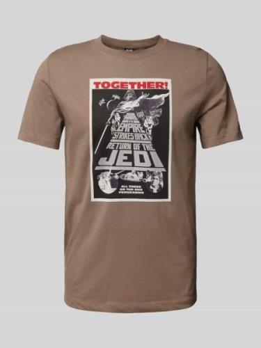 s.Oliver RED LABEL Regular Fit T-Shirt aus Baumwolle mit Starwars®-Pri...