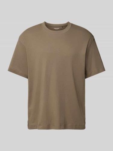 Jack & Jones T-Shirt mit Rundhalsausschnitt Modell 'EURBAN' in Taupe, ...