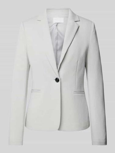 Jake*s Collection Slim Fit Blazer mit Paspeltaschen in Silber Melange,...