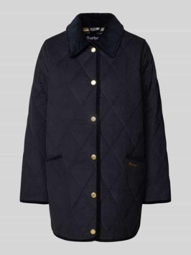 Barbour Cordjacke mit aufgesetzten Taschen Modell 'Cornelia' in Marine...