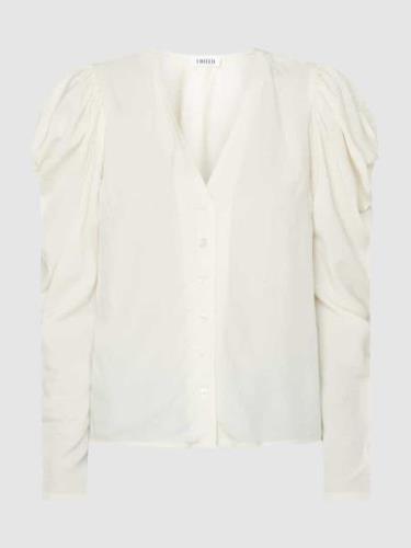 EDITED Bluse aus Viskose in Offwhite, Größe 40