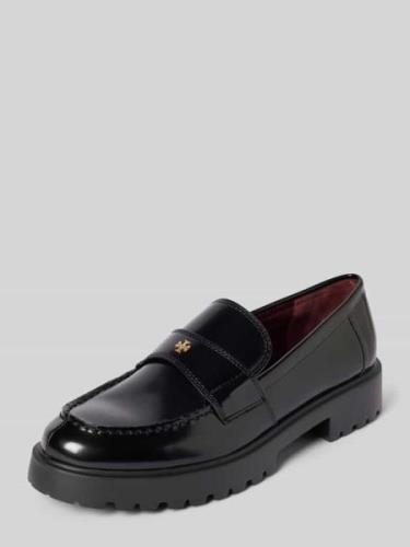 Tory Burch Loafer mit Label-Detail in Black, Größe 37