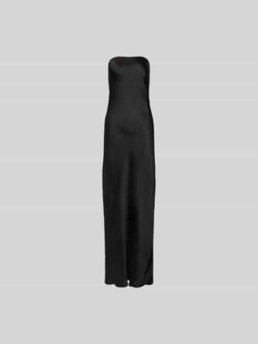 Norma Kamali Off-Shoulder-Kleid mit Herz-Ausschnitt in Black, Größe L