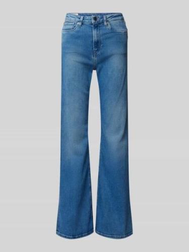 Pepe Jeans Flared Jeans mit 5-Pocket-Design in Blau, Größe 26/30