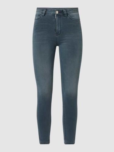 Review Super High Waist Skinny Fit Jeans mit Stretch-Anteil in Petrol,...