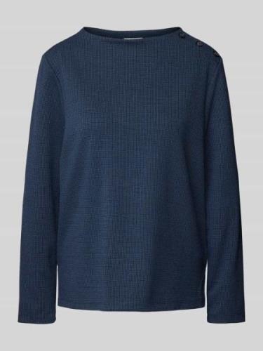 Tom Tailor Regular Fit Sweatshirt mit Viskose-Anteil in Jeansblau, Grö...