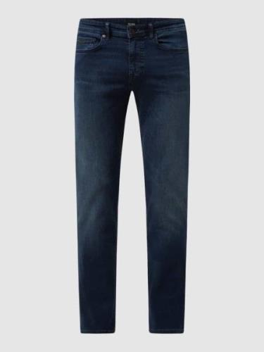 BOSS Orange Slim Fit Jeans mit Stretch-Anteil Modell 'Delaware' in Dun...