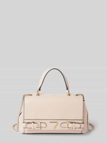 Guess Umhängetasche mit Label-Applikation Modell 'ECO ALI' in Beige, G...