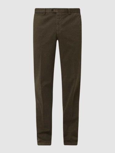 Hiltl Regular Fit Hose mit Stretch-Anteil Modell 'Peaker' in Beige, Gr...