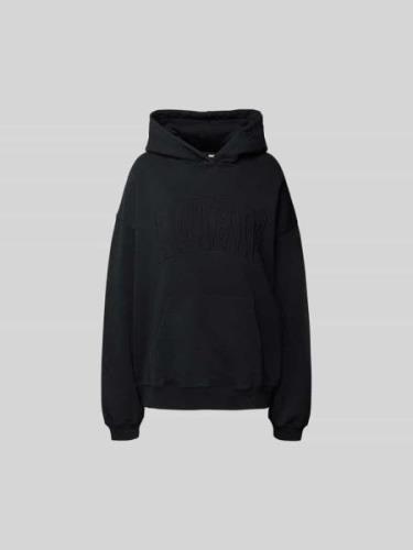 ROTATE Oversized Hoodie mit Kapuze in Black, Größe L