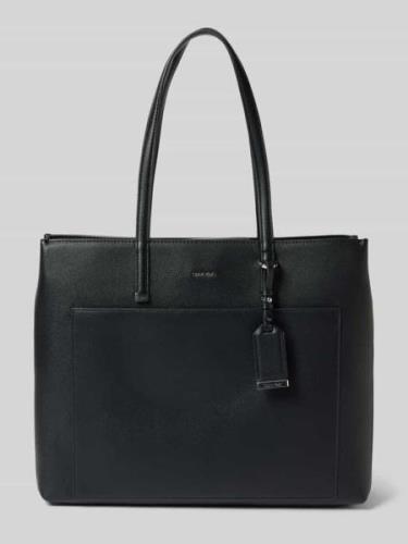 CK Calvin Klein Handtasche mit Label-Anhänger Modell 'CK MUST' in Blac...