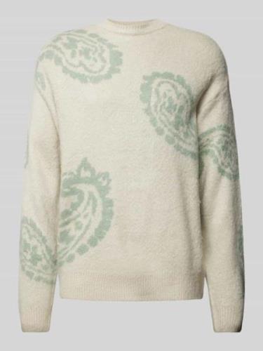 Only & Sons Strickpullover mit gerippten Abschlüssen Modell 'RONNIE' i...