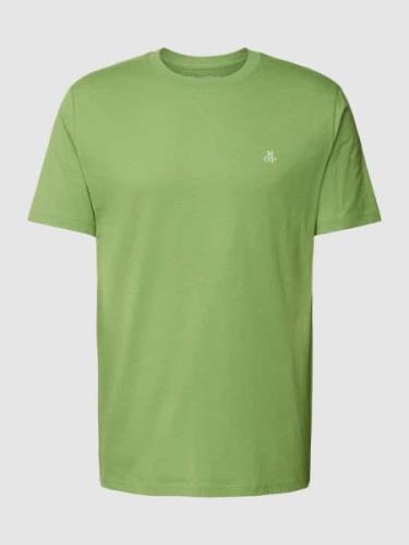 MARC O POLO T-Shirt aus reiner Baumwolle in Grass, Größe XXL