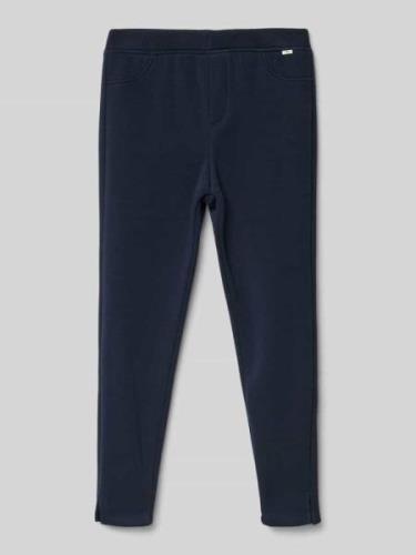 Tom Tailor Regular Fit Sweatpants mit Baumwolle in Marine, Größe 104