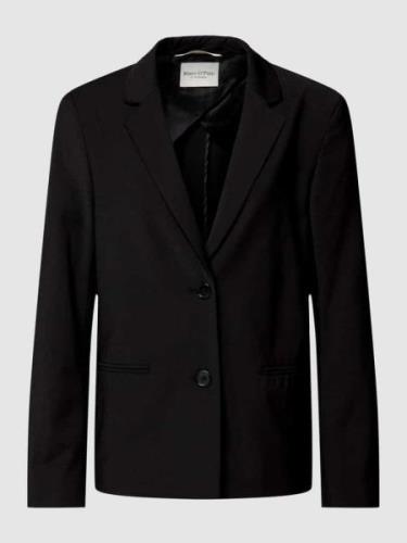 MARC O POLO Blazer mit Reverskragen in Black, Größe 38