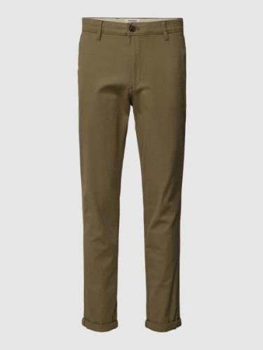 Jack & Jones Slim Fit Hose mit Stretch-Anteil Modell 'MARCO' in Oliv, ...