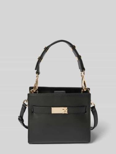 Tommy Hilfiger Handtasche mit Label-Applikation Modell 'HERITAGE' in B...