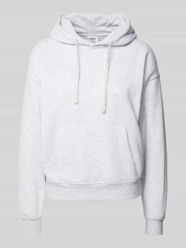 Only Regular Fit Hoodie mit Tunnelzug Modell 'BEST' in Hellgrau Melang...