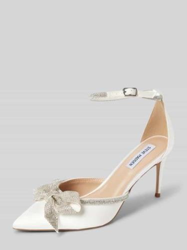 Steve Madden Pumps mit Strasssteinbesatz Modell 'LUMIERE' in Offwhite,...