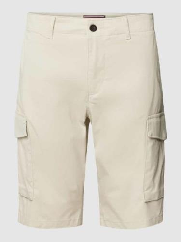 Tommy Hilfiger Cargoshorts mit Cargotaschen Modell 'JOHN' in Hellgrau,...