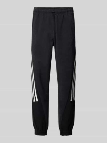 ADIDAS SPORTSWEAR Sweatpants mit elastischem Bund in Black, Größe L