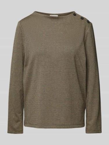 Tom Tailor Regular Fit Sweatshirt mit Viskose-Anteil in Beige, Größe L