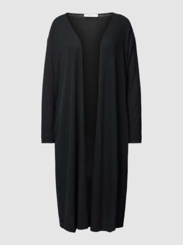 MaxMara Leisure Mantel mit Strukturmuster in Black, Größe S