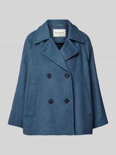 MARC O POLO Jacke mit Leistentaschen in Bleu Melange, Größe 42