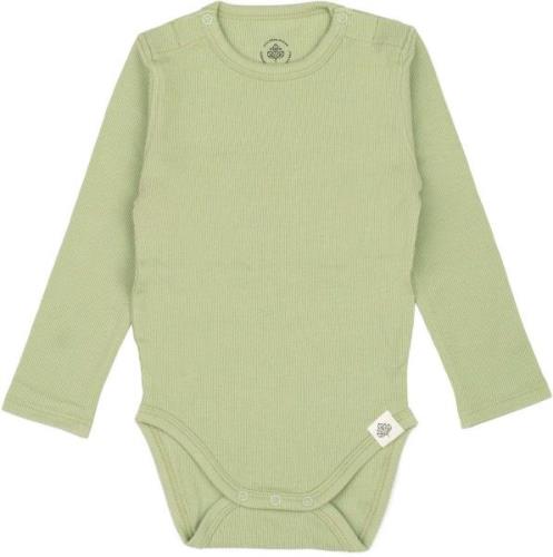 Gullkorn Design Svalen Body, Pale Green, Größe 74, Babykleidung